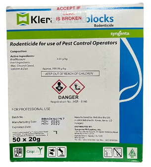 KLERAT WAXBLOCKS RODENTICIDE | RAT CONTROL - 1 kilo