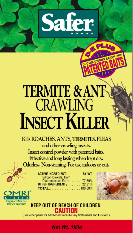 Safer Brand Diatomaceous Earth | Organic Pest Control