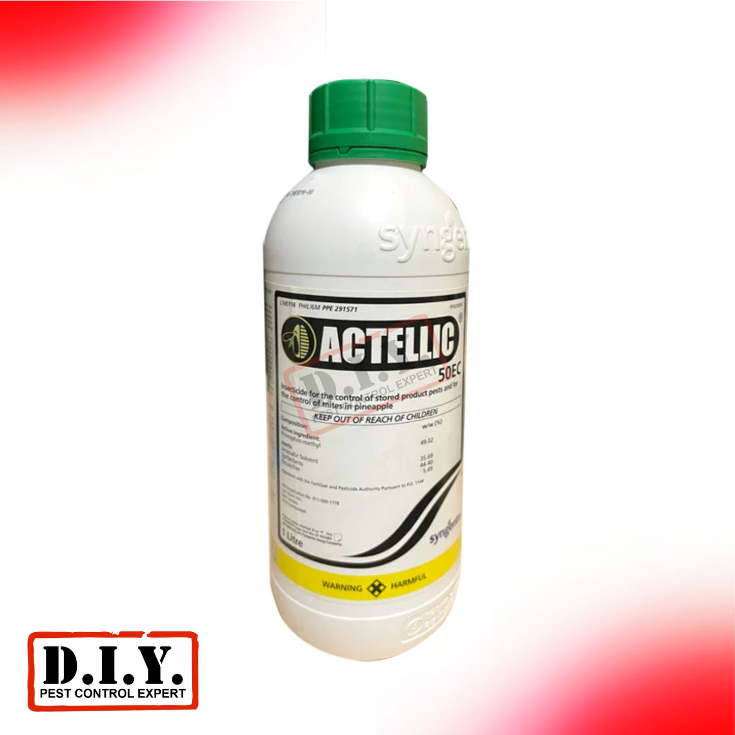 Actellic 50EC | Primiphos Methyl | Stored Product Pest |  Snake Control | Fogging | Misting - 1 liter