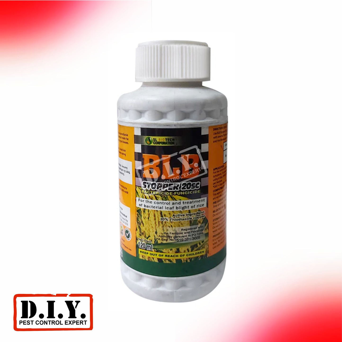 BLB Stopper 20 SC | Fungicide & Bactericide | Thiodiozole Copper - 120ml
