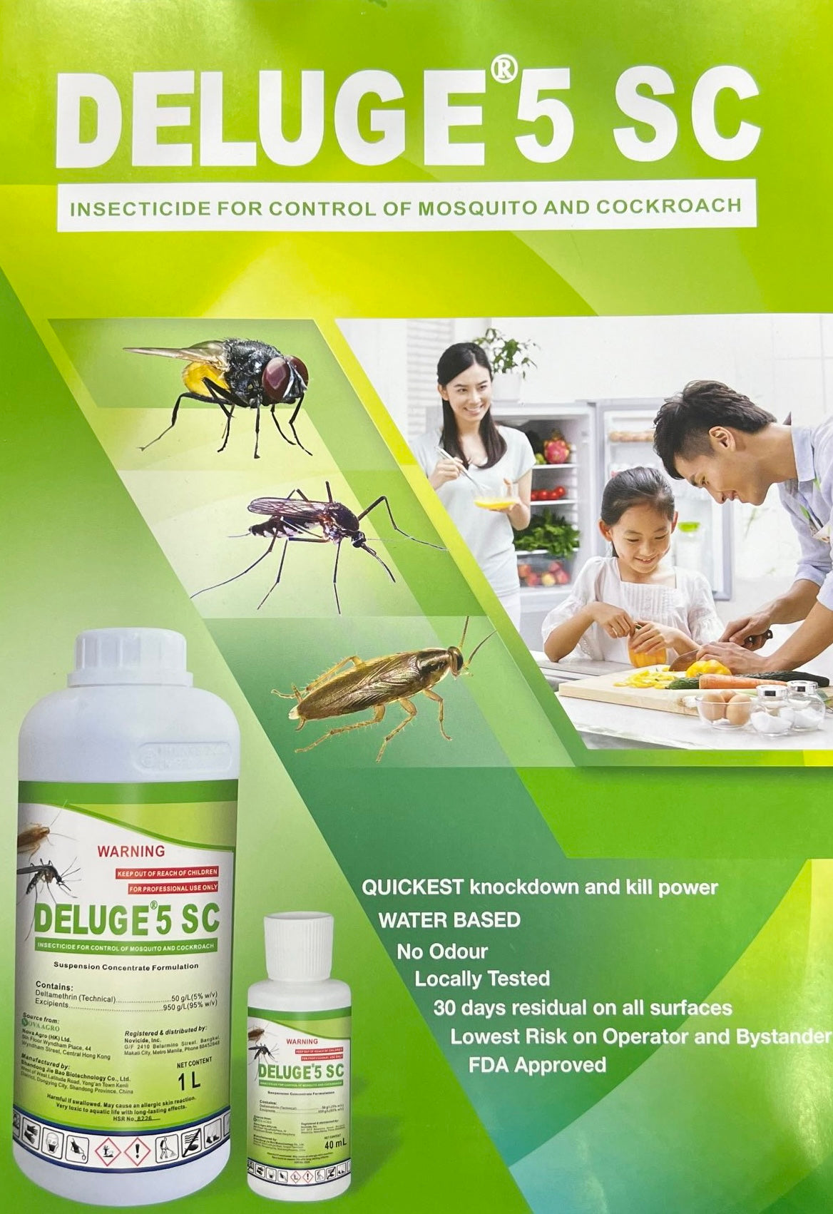 Deluge Residual 5SC Deltamethrin (Mosquito Dengue and General Pest Con ...