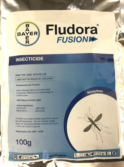 Bayer Fludora Fusion Insecticide | Clothianidin + Deltamethrin - 100g sachet