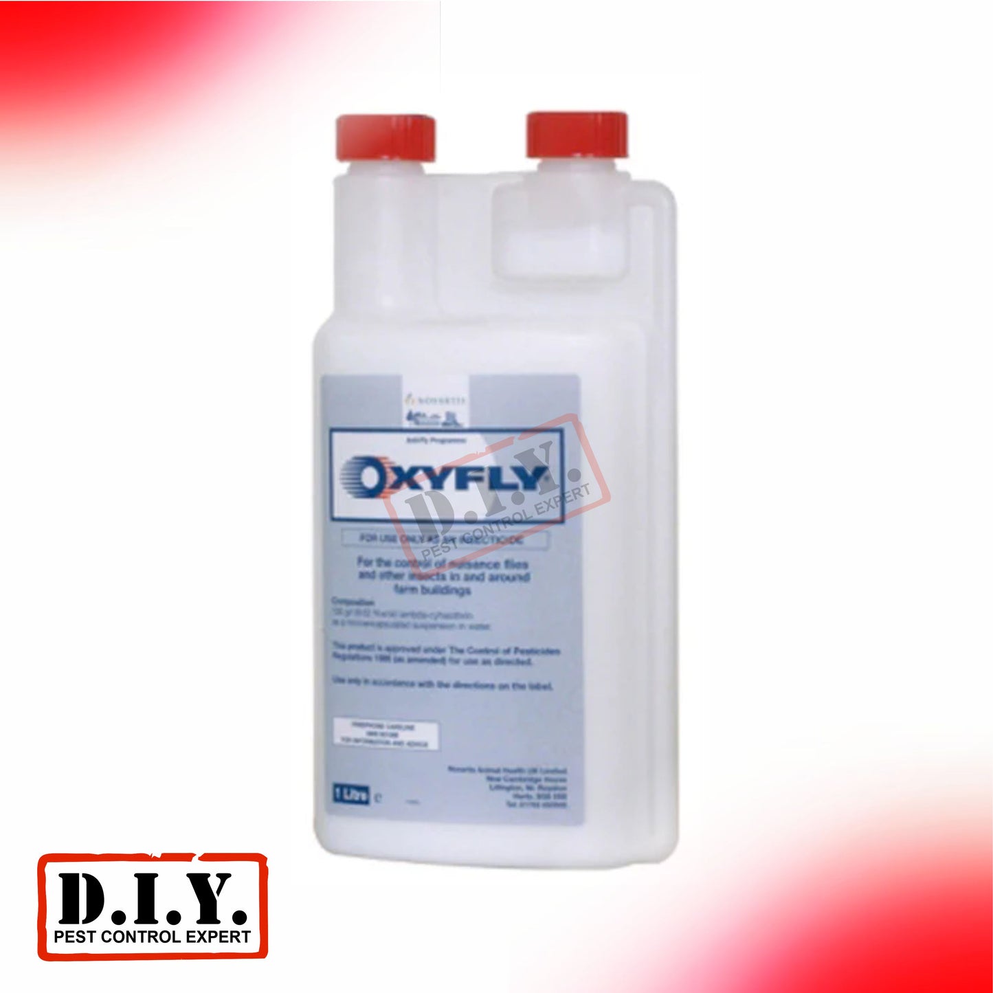 OXYFLY ANTI-FLY | Lambda-cyhalothrin |Cockroach | Fly Control - 1 liter
