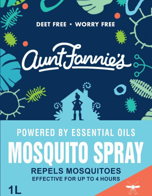 Aunt Fannie's Mosquito Spray | Organic Pest Control