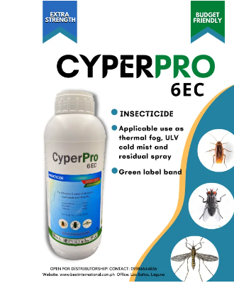 Cyperpro 6EC | Cypermethrin | General Pest Control - 1 liter