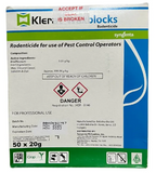 KLERAT WAXBLOCKS RODENTICIDE | RAT CONTROL - 1 kilo