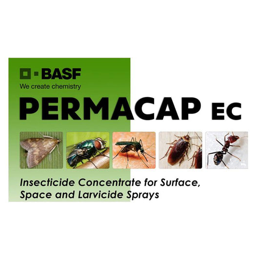 Permacap EC | Permethrin | General Pest Control | Mosquito Dengue Larvicide | Fogging | Misting - 1 liter