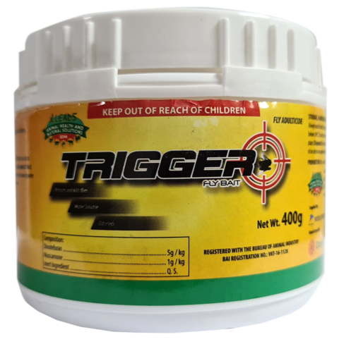 Trigger Fly Bait Dinotefuran + Muscamone Pheromone (Fly Control) - 400g
